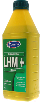 Жидкость гидравлическая Comma LHM+ Зеленая / LHM1L