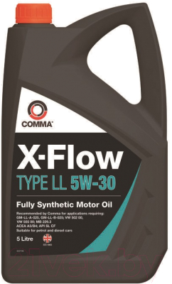 Моторное масло Comma X-Flow Type LL 5W30 / XFLL5L (5л)