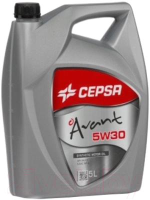 Моторное масло Cepsa Avant 5W30 SYNT / 512663073 (5л)