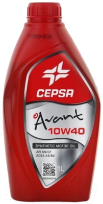 Моторное масло Cepsa Avant 10W40 SYNT / 512634188 (1л)