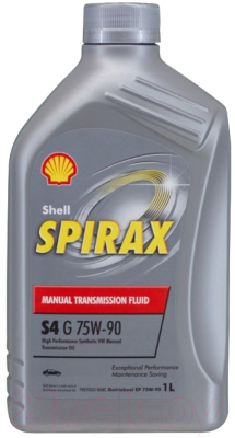 Трансмиссионное масло Shell Spirax S4 G 75W90 (1л)