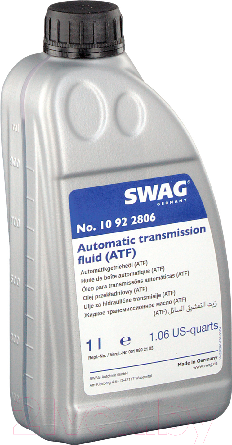 Трансмиссионное масло Swag 10922806 (1л, красный)