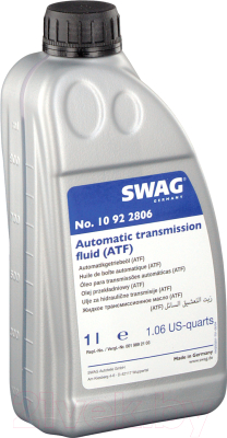 Трансмиссионное масло Swag 10922806 (1л, красный)