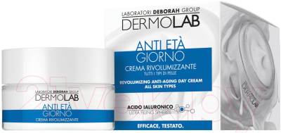 Крем для лица Deborah Milano DermoLab Revolumizing Anti-Aging дневн для всех типов кожи SPF10 (50мл)