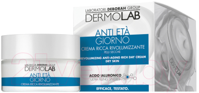 Крем для лица Deborah Milano DermoLab защитный увлажняющий для сухой и чувствительной кожи (50мл)