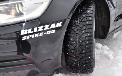 Зимняя шина Bridgestone Blizzak Spike-02 205/55R16 91T (шипы)