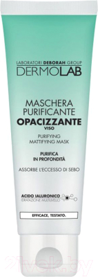 

Маска для лица кремовая Deborah Milano, DermoLab Purifying Mattiying матирующая
