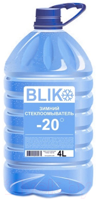 Жидкость стеклоомывающая EUROcar Блик -20 (4л)