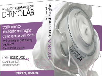 Крем для лица Deborah Milano DermoLab Anti-Wrinkle ночной для всех типов кожи регенирирующий (50мл)