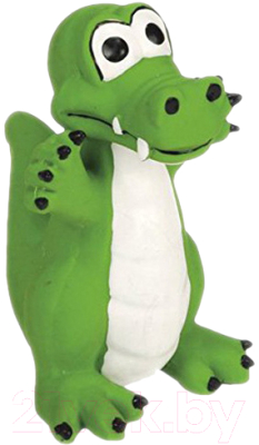 Игрушка для собак Beeztees Латексный зеленый крокодил / 620820