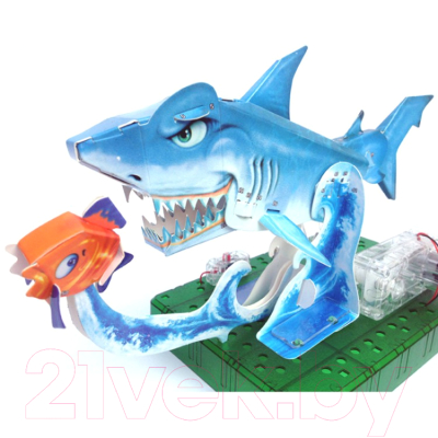 Конструктор электромеханический ND Play 3D Акула / 277387
