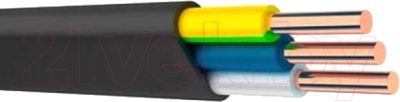 Кабель силовой Ecocable ВВГнг(А)-П 3x4 ок (N / PE) - 0.66 (5м)