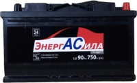 Автомобильный аккумулятор Энергасила Стандарт 6СТ-90Ah R+ / A9075 (90 A/ч) - 