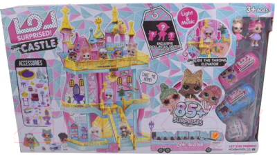 

Кукольный домик Toys, Замок с аксессуарами / K5626A