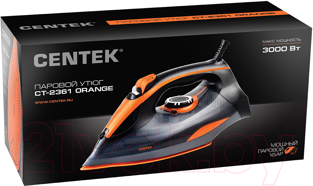 Утюг Centek CT-2361 (Orange) — фото 7
