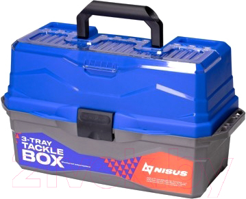 Ящик рыболовный Nisus Tackle Box / 0072652 (синий)