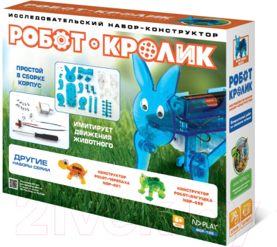 Конструктор электромеханический ND Play Робот-кролик / 292024