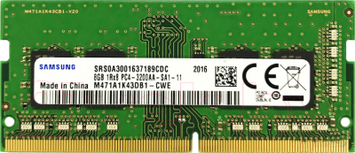 

Оперативная память DDR4 Samsung, M471A1K43DB1-CWE