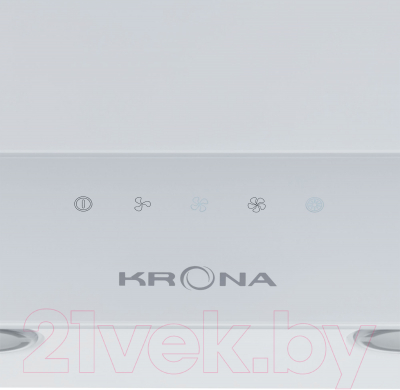 Вытяжка наклонная Krona Helga 600 White S / КА-00001302