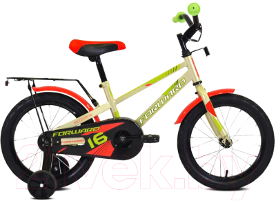 Детский велосипед Forward Meteor 16 2021 / 1BKW1K1C1021