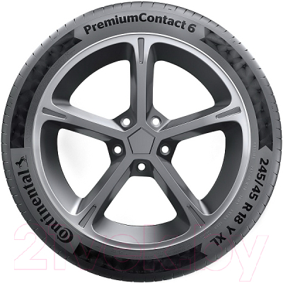 Летняя шина Continental PremiumContact 6 255/40R18 99Y Mercedes