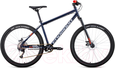 Велосипед Forward Sporting 27.5 X 2020-2021 / RBKW1M179009 (19, темно-синий/красный)