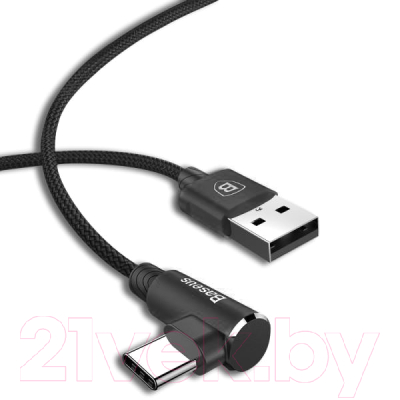 Кабель Baseus USB 2.0 - USB Type-C 2А / CATMVP-A01 (1м, черный)