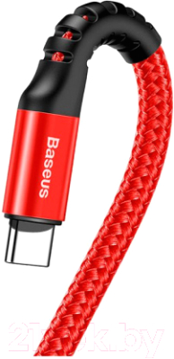 Кабель/переходник Baseus USB 2.0 - USB Type-C / CATSR-09 (1м, красный)