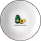 Тарелка столовая глубокая Walmer Salad / W37000733 (авокадо) - 