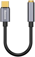 Адаптер Baseus USB Type-C - 3.5мм Jack / CATL54-0G (серебристый) - 