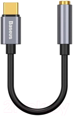 Адаптер Baseus USB Type-C - 3.5мм Jack / CATL54-0G (серебристый)