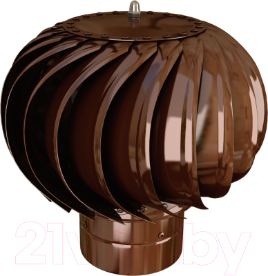 Турбодефлектор вентиляционный ERA ТД-100-8017 (коричневый)