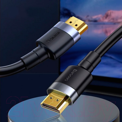 Кабель Baseus Cafule HDMI-HDMI / CADKLF-H01 (5м, черный)