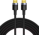 Кабель Baseus Cafule HDMI-HDMI / CADKLF-H01 (5м, черный) - 