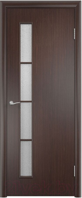 Дверь межкомнатная Тип-С С14 ДО(Ю) 80х200 (венге)