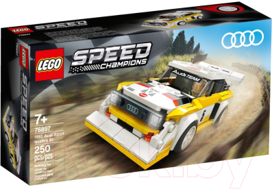 Конструктор Lego Speed Champions Спорткар 1985 Audi Sport Quattro S1 / 76897