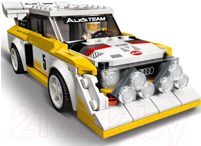 Конструктор Lego Speed Champions Спорткар 1985 Audi Sport Quattro S1 / 76897