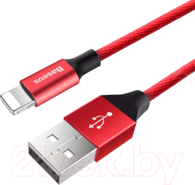 Кабель Baseus Lightning - USB 2.0 / CALYW-09 (1.2м, красный)
