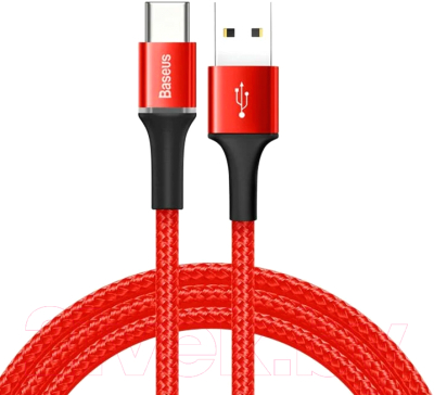 Кабель Baseus USB 2.0 - USB Type-C 2А / CATGH-C09 (2м, красный)
