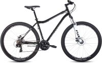 Велосипед Forward Sporting 29 2.0 Disc 2020-2021 / RBKW1M19G015 (19, черный/белый) - 
