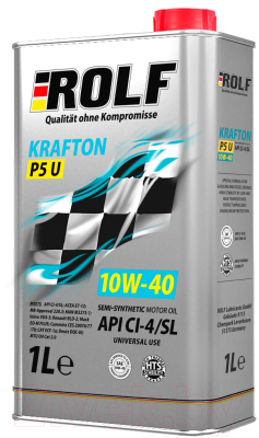 Моторное масло Rolf Krafton P5 U 10W40 / 322581 (4л)