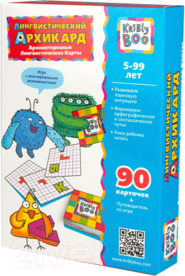 

Развивающие карточки Kribly Boo, Лингвистический Архикард / 63729