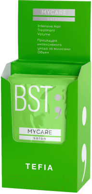 

Концентрат для волос Tefia, Mycare Salon Процедура интенсивного ухода Объем