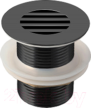 Донный клапан Belux LV 8890 (хром/черный матовый)