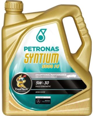 Моторное масло Petronas Syntium 5000 FJ 5W30 / 70542M12EU (5л)