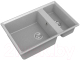 Миниатюра изображения товара Мойка кухонная GranFest GF-LV-760K (серый)