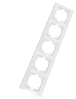 Рамка для выключателя TDM Лама SQ1815-0037 (белый) - 