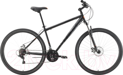 Велосипед STARK Tank 29.1 D Steel 2021 (18, черный/черный)
