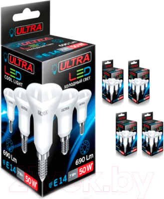 Лампа Ultra LED-R50-7W-E14-4000K
