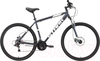Велосипед STARK Tank 29.2 HD 2021 (20, серый/белый)